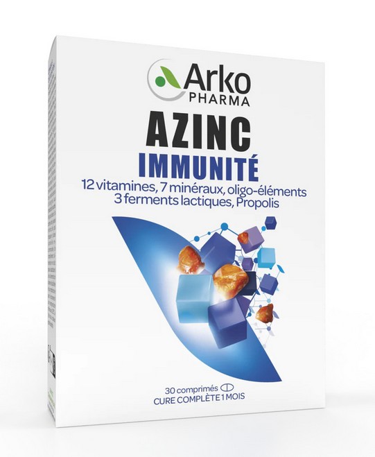 Azinc Immunité 30 Comprimés